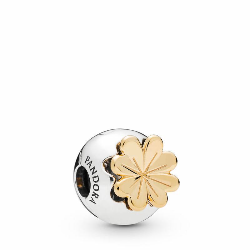 Pandora Shine™ Shining Clover Charm Silver Egypt JE4598703